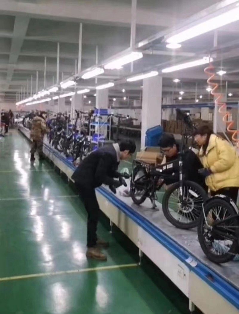 高档电动车生产线